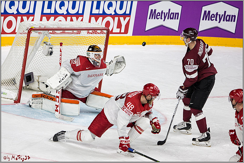 IIHF WM 2017, Lettland - Daenemark, 06.05.2017